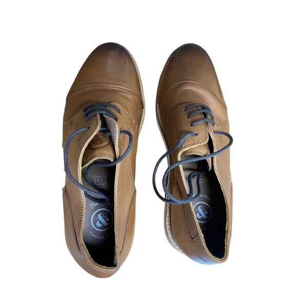 Thomas & Vine Hartley Cap Toe Derby Brown 10.5 Pre Owned main image 2